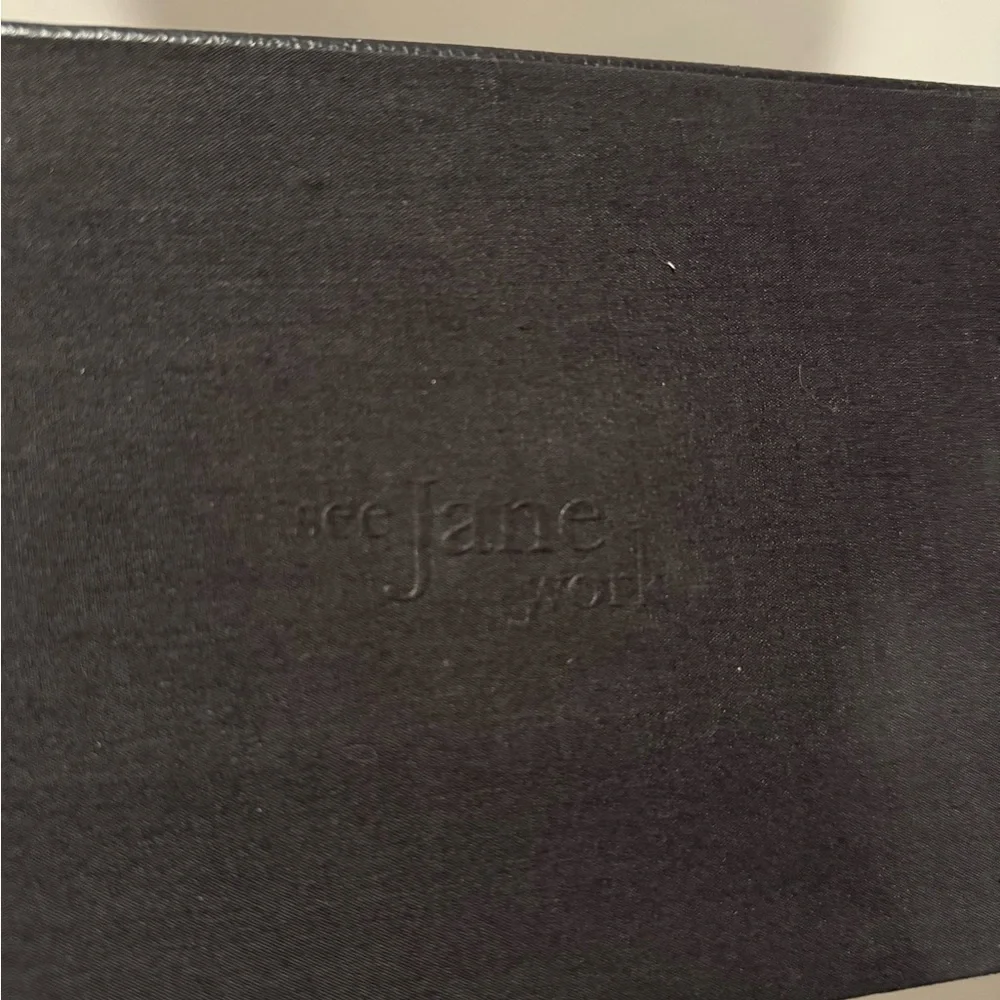 Black Leather Desk Organizer
